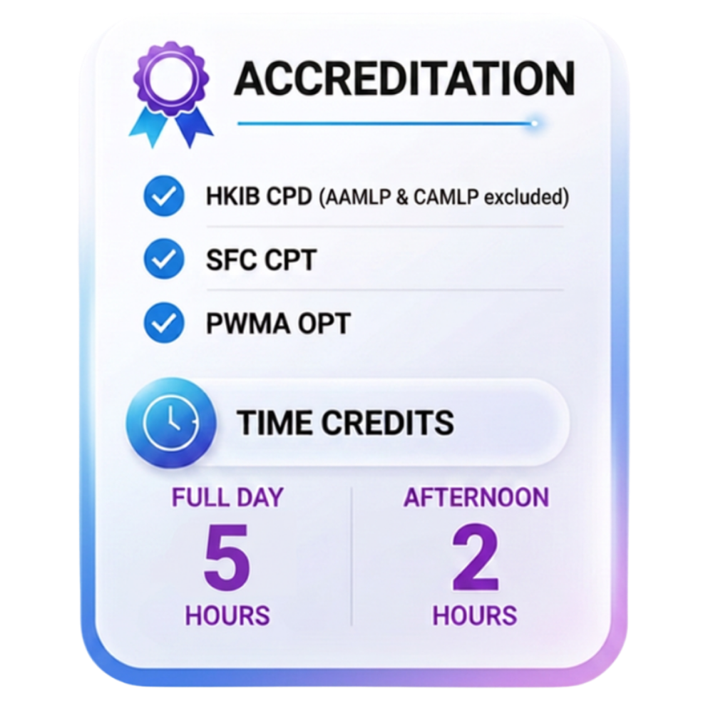Accreditation & Afternoon Streams